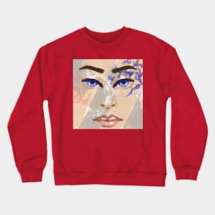 Tattoo face Crewneck Sweatshirt